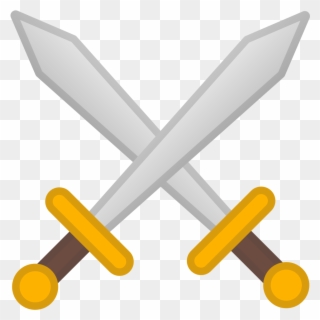 Crossed Swords Icon - Crossed Swords Icon Png Clipart