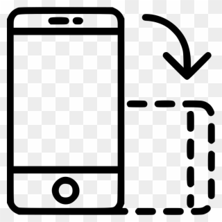 Ig Audience - Rotate Phone Icon Clipart