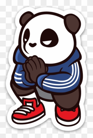 Image Of Pando The Squat God Sticker - Stickers Hypebeast Clipart