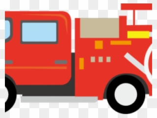 Fire Truck Clipart Construction Truck - Clip Art Baby Fire Truck - Png Download