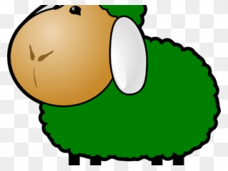 Lamb Clipart Green Sheep - Baa Baa Black Sheep Clip Art - Png Download