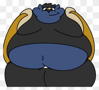 Fat Felix Front View - Adipose Tissue Clipart
