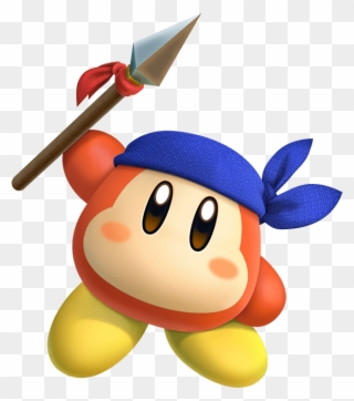 That Spear With His Courage, He Sets Himself Apart - Bandana Dee Smash Ultimate Clipart