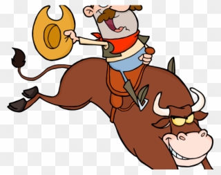 Rider Clipart Logo - Bull Riding Clipart - Png Download
