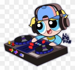 Codes For Insertion - Powerpuff Girls Bubbles Dj Clipart