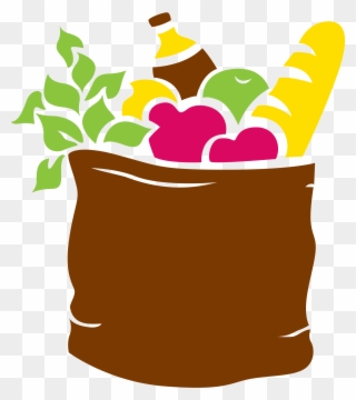 Hold A Food Drive - Grocery Store Clipart