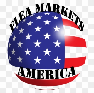 Flea Markets America - United States Flag Icon Clipart