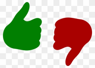 Thumbs Up Thumbs Down - Thumbs Up And Down Png Clipart