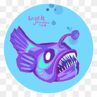 Graphic Free Angela The Angler Fish - Portable Network Graphics Clipart