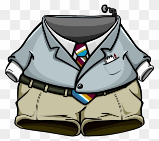 Reporter Outfit Icon - Club Penguin Reporter Clipart