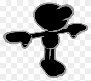 Super Smash Bros - Game And Watch Model Clipart