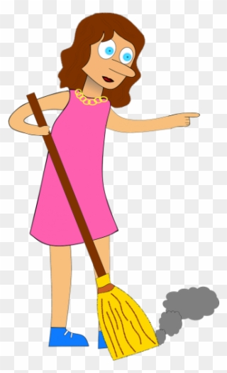 Someone Sweeping Clipart