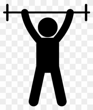Weightlifting - Free Material - Pictogram - ウエイト リフティング 画像 フリー Clipart