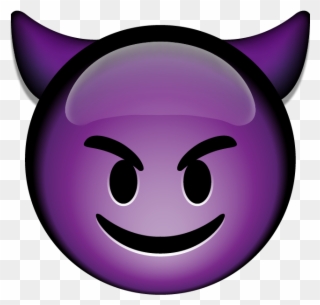 Sss Skin Marmoset Emoji Svg, Emoji Clipart, Instagram - Purple Devil Emoji - Png Download
