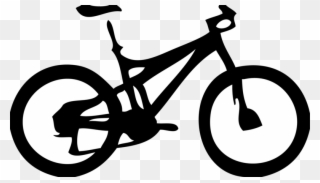 Black Mountain Bike Bicycle Bib - Cannondale Rz One Forty 3 Clipart