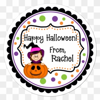 Witch Pumpkin Fancy Frame Personalized Sticker - Himym Slap Bet Mousepad Clipart