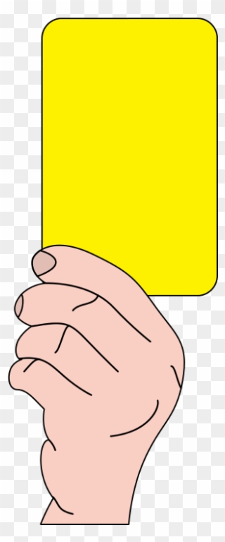 Yellow Card Clipart