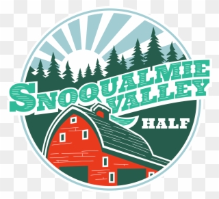 Snoqualmie Valley Half - Snoqualmie Valley Clipart