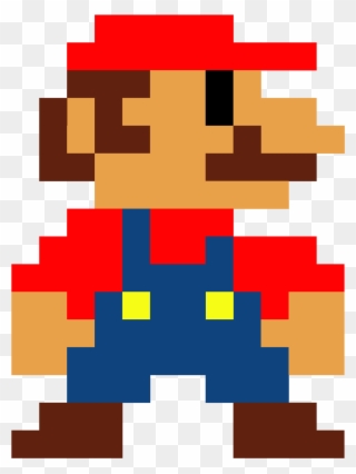 Pipe Clipart Pixel Art - Mario Bros 64 Bits - Png Download