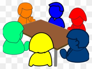 Table Talk Clip Art - Png Download