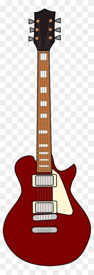 Yahoo Image Search Results Guitar Clipart, Music Clipart, - Gibson Les Paul Drawing - Png Download