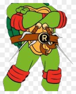 Ninja Turtles Clipart 80's - Teenage Mutant Ninja Turtles Cartoon Raphael - Png Download