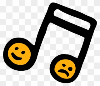 Happy Music Notes Clip Art Images Free - Note Music Cartoon Png Transparent Png