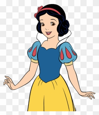 Apple Snow White - Snow White Cartoon Clipart - Png Download