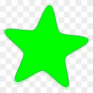 Clipart Info - Green Star Clipart - Png Download