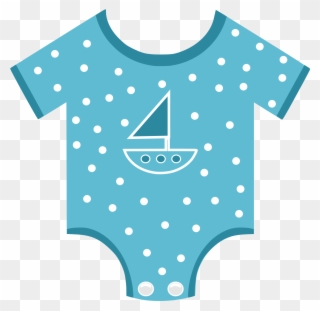 Clip Freeuse Baptism Clipart Boy Onesie - Baby Clothes Clip Art Transparent - Png Download