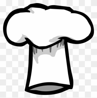 Chef Hat Template - Club Penguin Chef Hat Clipart