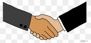 Clip Art Sweet - Business Deal Handshake Clip Art - Png Download