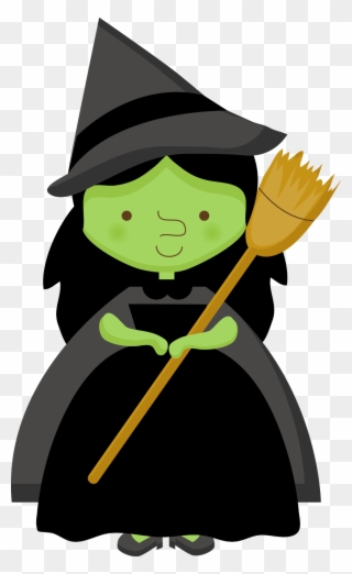 Halloween Witch Clip Art - Wicked Witch Wizard Of Oz Clipart - Png Download