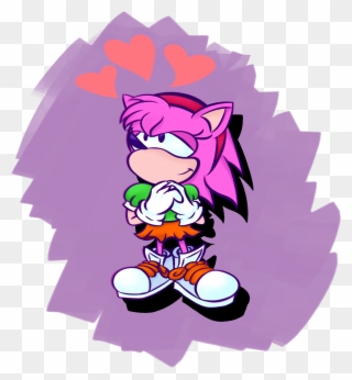 Clip Art Download Amy Rose Sonic Style - Amy Rose - Png Download