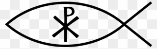Christian Symbol - Png Fish Symbol Christianity Clipart