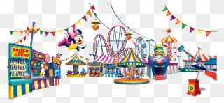 Royalty Free Stock Amusement Clipart Recreational Park - Disney - Png Download