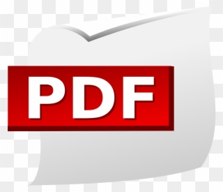 Weekly Bulletins - Pdf Icon Clipart