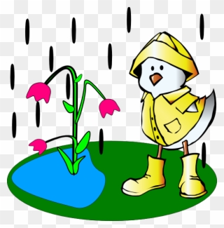 Duck In Rain Boots Clipart - Png Download