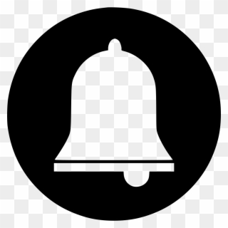 Alarm Alert Bell Notification Bulletin Ring Sound Comments - Notification Bell Icon White Clipart