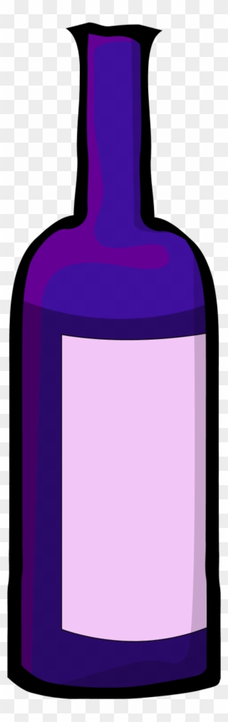 Food Clipart Wine Bottle Clipart Gallery ~ Free Clipart - Wine Bottle Animation Transparent Background - Png Download