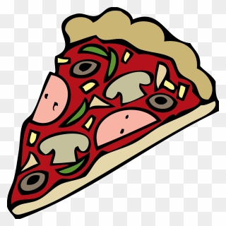 Free Vector Pizza Slice Clip Art Graphic Available - Pizza Clip Art - Png Download