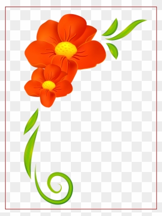 Beautiful Flower Www Buysell Co Uk Awesome - Clipart Border Png Flower Transparent Png