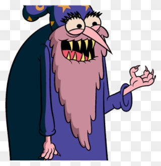 Wizard Clipart Scary - Uncle Grandpa Evil Wizard - Png Download