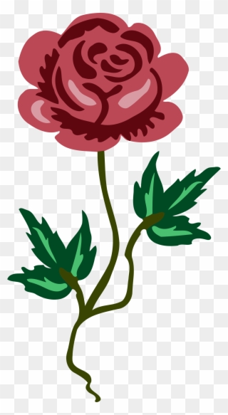Garden Roses Leaf Flower Petal - Rose Favicon Clipart