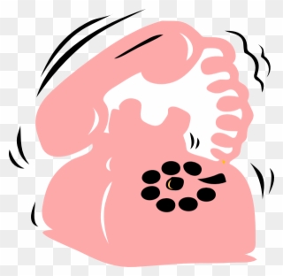 Phone At Clker Com Vector Online Royalty - Cute Phone Clip Art - Png Download