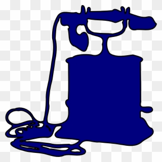 Telephone Outline Clip Art At Clker - Telephone - Png Download