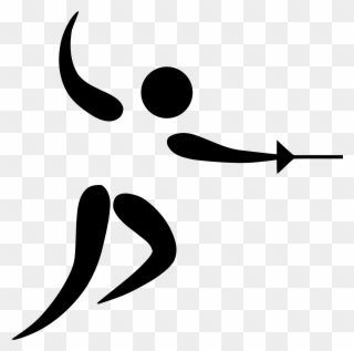Download Image Free Stock Organized Clip Art At Clker - Olympic Fencing - Png Download