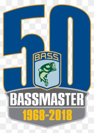 50th Anniversary Of B - Bass Anglers Sportsman Society Clipart