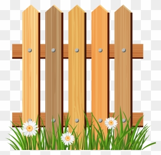 Árvores, Jardim E Etc - Fence Clipart - Png Download