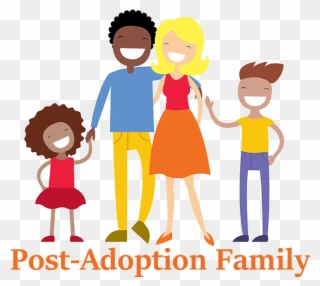 Clip Art Transparent Stock Collection Of Free Fostering - Adopt Child Cartoon - Png Download